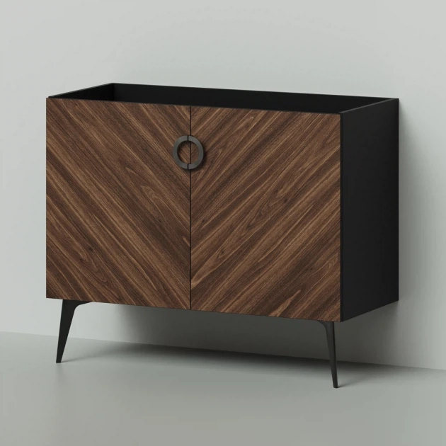 Тумба под раковину Итана Palladio 4657792953265 100 см (дуб бурбон) напольная