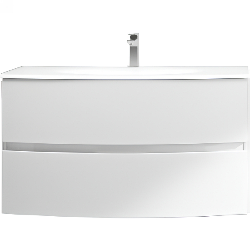 Тумба под раковину Cezares Elettra 55525 100 см (белый) подвесная