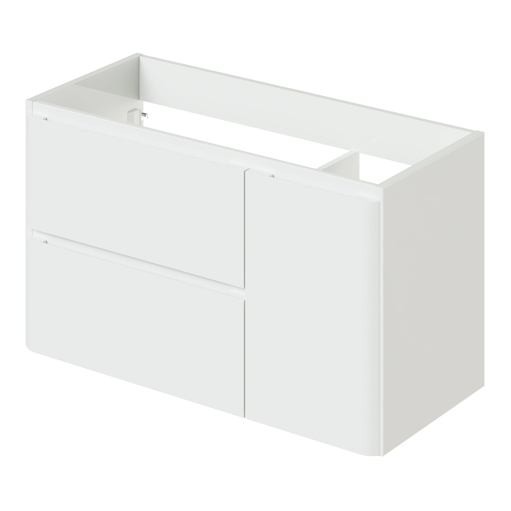 Тумба под раковину Итана Roberto 4657792952954 100 см (белый) подвесная