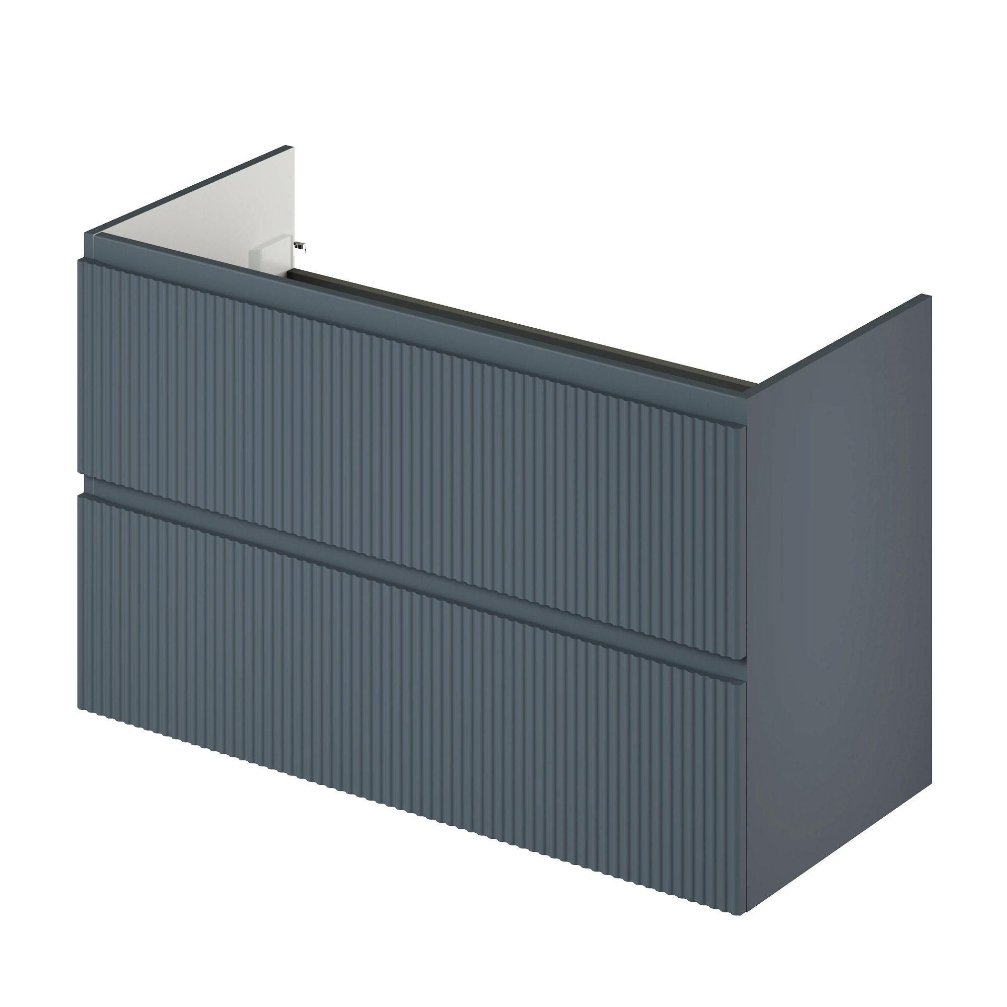 Тумба под раковину Итана Kate 4657792955207 100 см (антрацит) подвесная