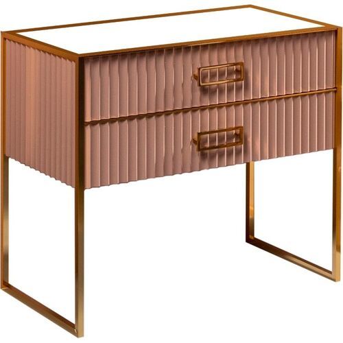 Тумба под раковину ArmadiArt Monaco 866-100-CPG 100 см (капучино/золото)