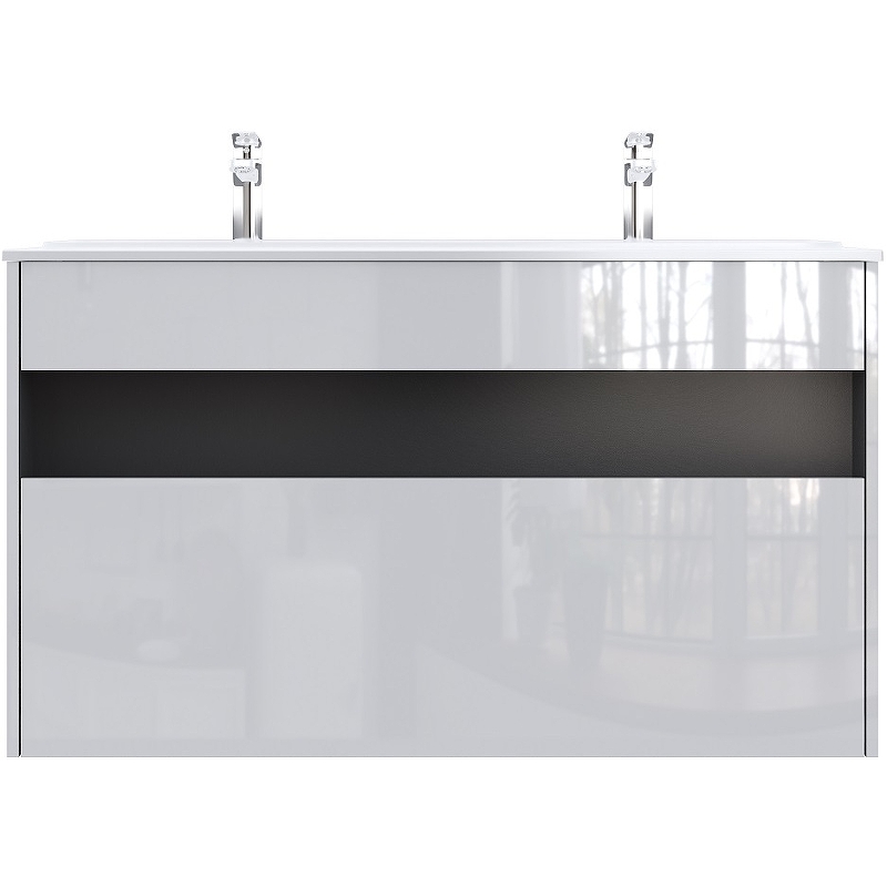 Тумба под раковину AM.PM Func M8FFUX1201WG 120 см (белый) подвесная