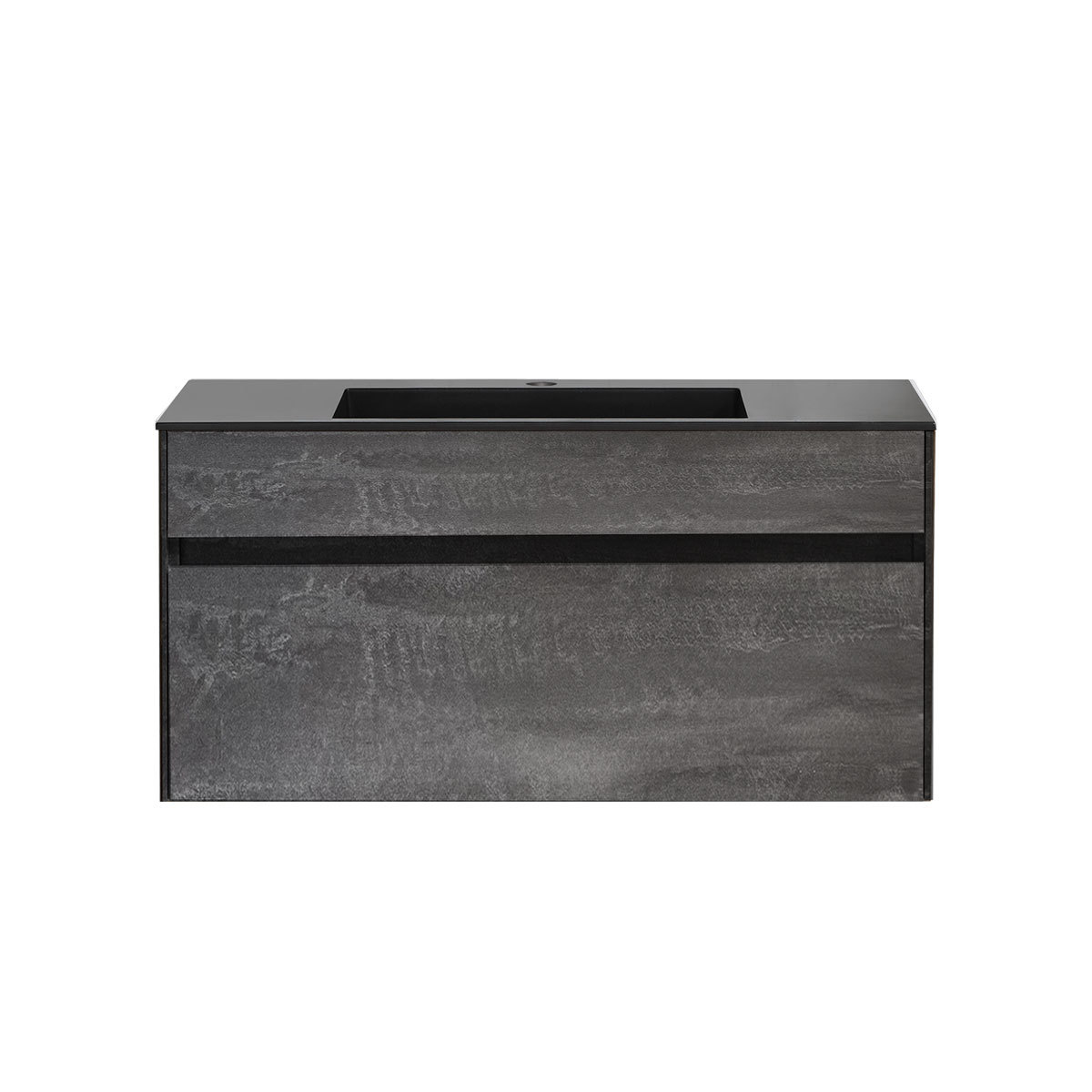 Тумба под раковину Vincea Chiara VMC-2C100GS 100 cм (G.Stone) подвесная