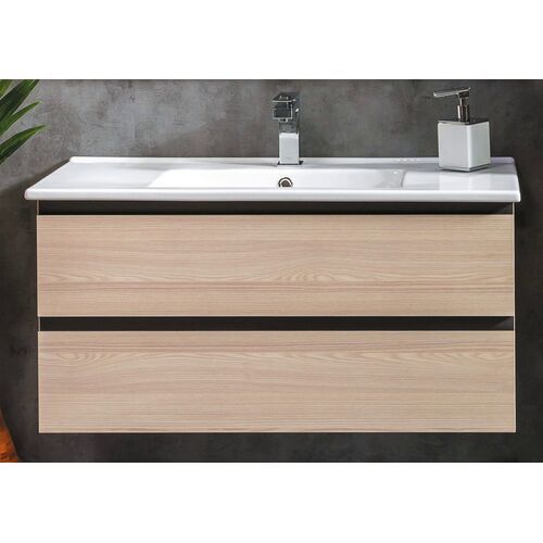 Тумба под раковину ArmadiArt Capolda 849-100-LW 100 см (light wood)