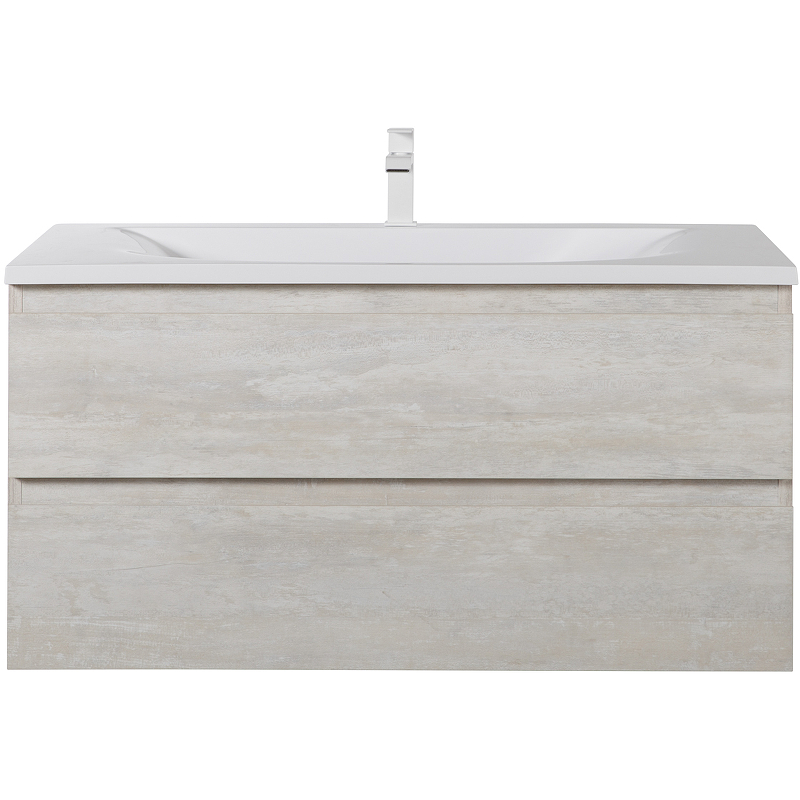 Тумба под раковину Cezares Molveno MOLVENO-100-2C-SO-LB 100 см (белое дерево) подвесная