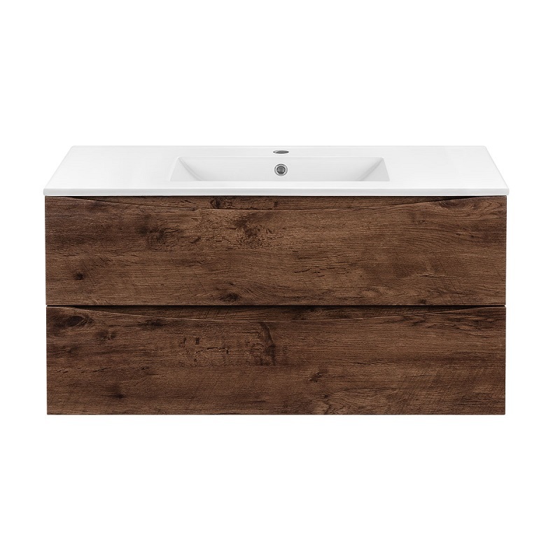 Тумба под раковину Vincea Mia VMC-2MC100RW 100 cм (R.Wood) подвесная