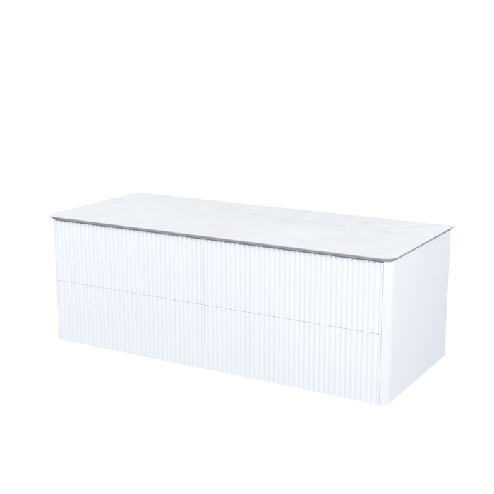 Тумба со столешницей IDDIS Aiger AIG12W1i95K 120 см (белый) подвесная