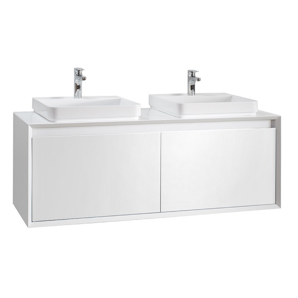 Тумба под раковину Belux Валенсия 4810924247469 140 см (белый) подвесная