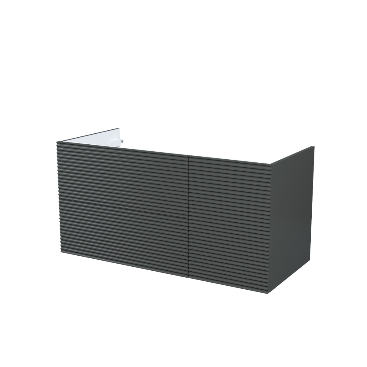 Тумба под раковину IDDIS Bild BIL10G0i95 100 см (темно-серый) подвесная