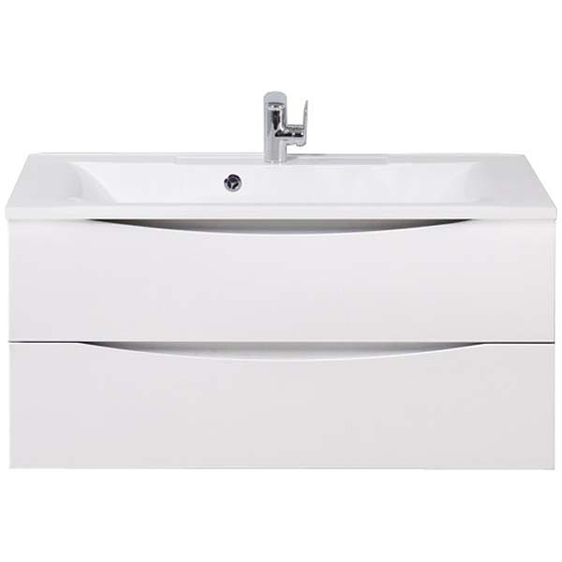 Тумба под раковину BelBagno MARINO-1000-2C-SO-BO-P 100 см (белый матовый) подвесная