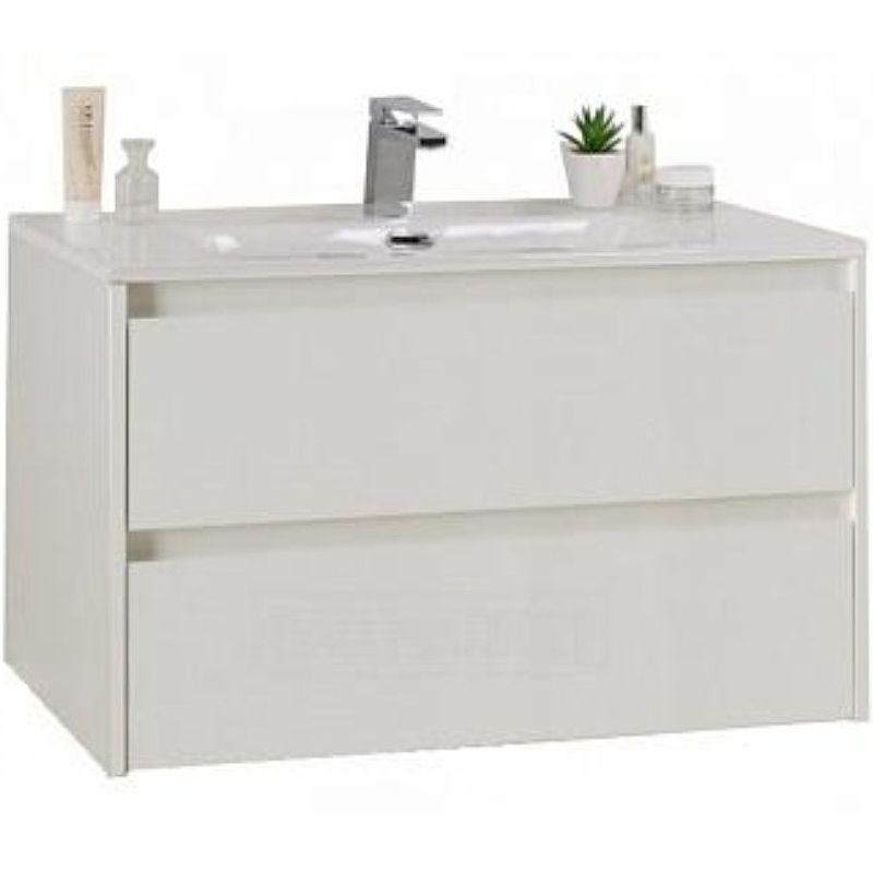 Тумба под раковину BelBagno Kraft KRAFT-1000-2C-SO-BO 100 см (белый матовый) подвесная