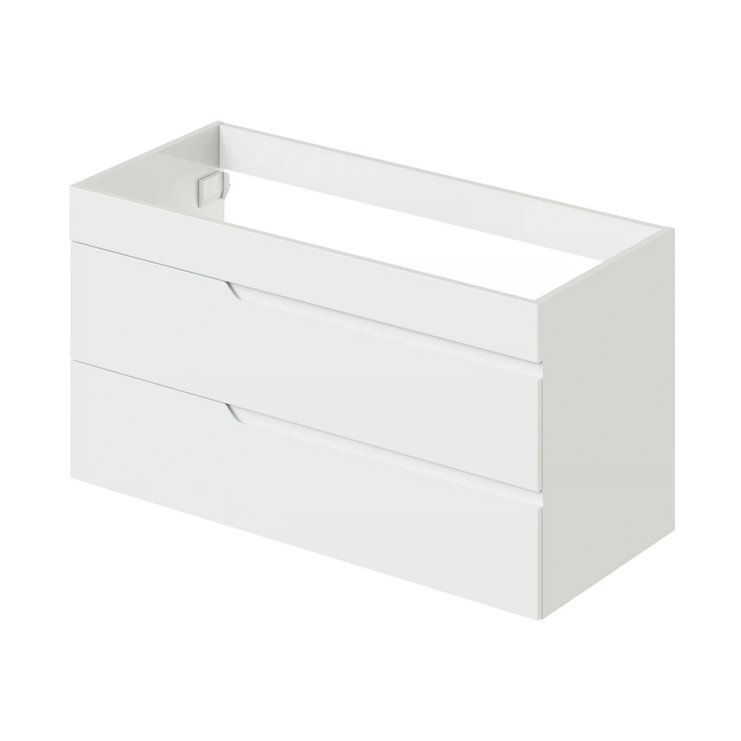 Тумба под раковину Итана Alexa 4657784355541 100 см (белый) подвесная