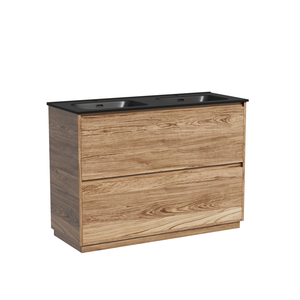 Тумба под раковину Sancos Libra Floor LB120F-2ECH 120 см (дуб чарльстон) напольная