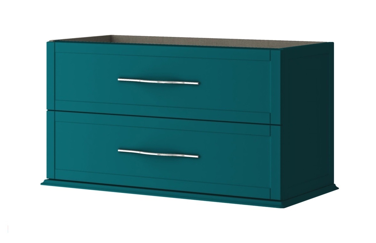 Тумба под раковину Cezares Tiffany 54953 100 см (морская волна) подвесная