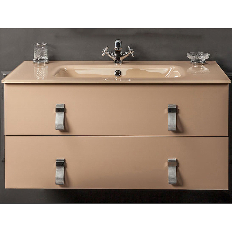 Тумба под раковину ArmadiArt NeoArt 831-100-CP 100 см (капучино) подвесная