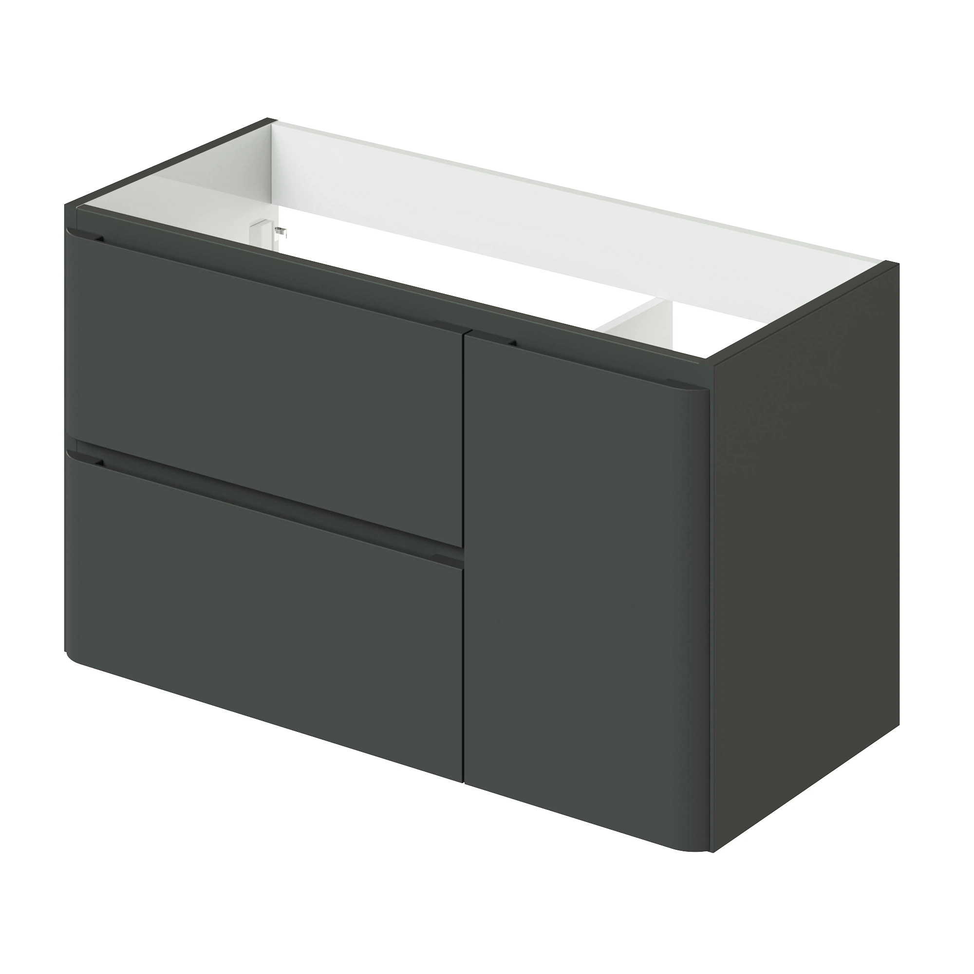 Тумба под раковину Итана Roberto 4657792952947 100 см (графит) подвесная