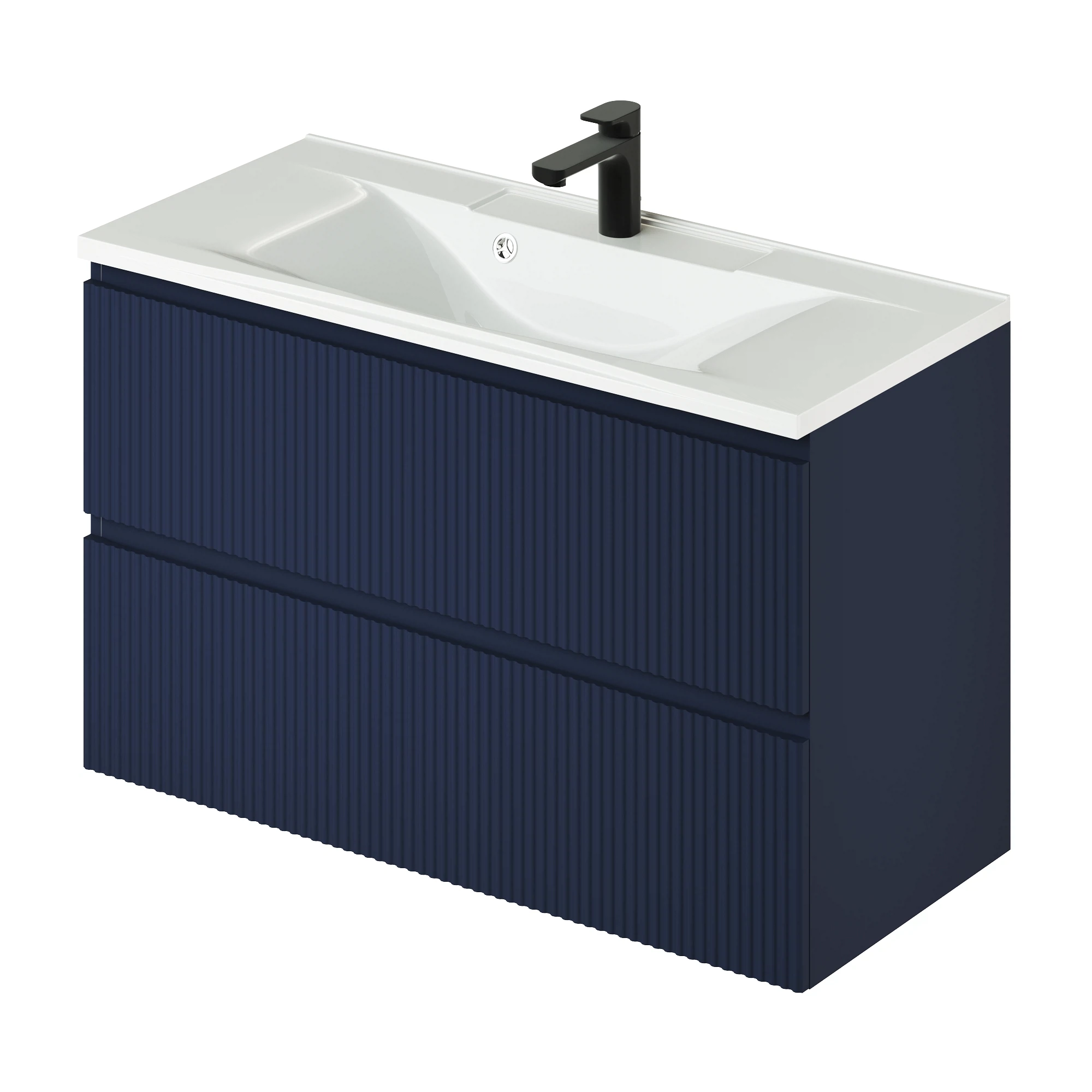 Тумба с раковиной Итана Kate 4657792957560 100 см (океания) подвесная