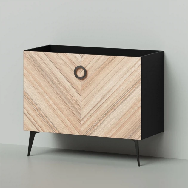 Тумба под раковину Итана Palladio 4657792952152 100 см (кокоболо) напольная