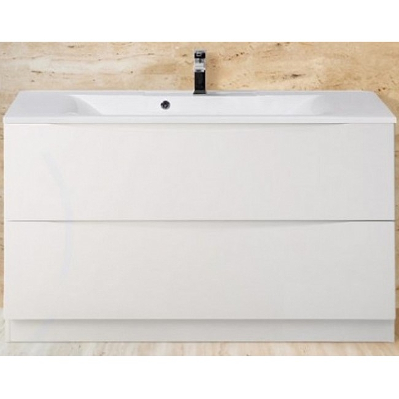 Тумба под раковину BelBagno MARINO-1200-2C-PIA-BL-P 120 см (белый) напольная