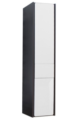 Пенал Roca Ronda 32 см ZRU9302967 (белый глянец/антрацит) (правый)