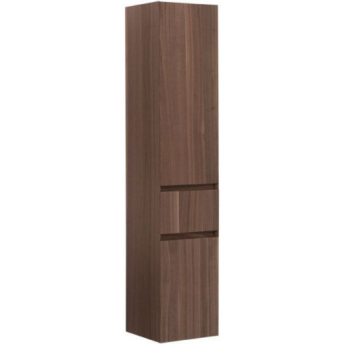 Пенал Aquanet Нью-Йорк 35 см (шпон/орех) напольный/подвесной