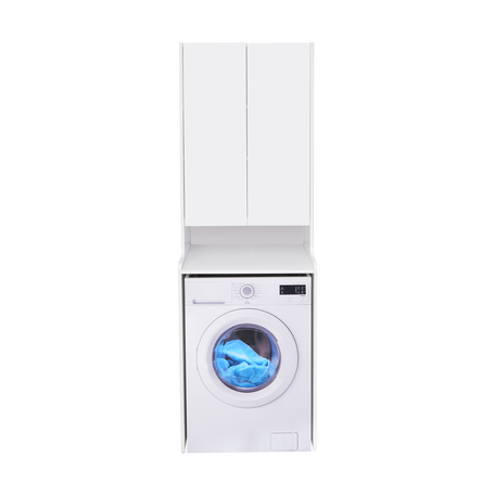 Шкаф для стиральной машины Aquaton Лондри 62 см (белый)
