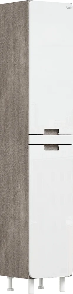 Пенал Onika Харпер 403567 35 см (белый/мешковина) напольный