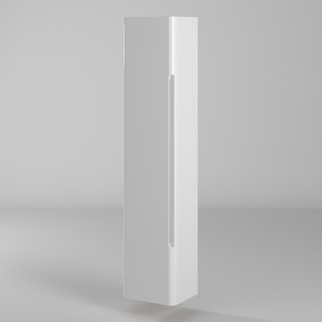 Пенал Briz Estel 221 04-06035-00 00 БЕЛ 35 см (белый/графит матовый) подвесной