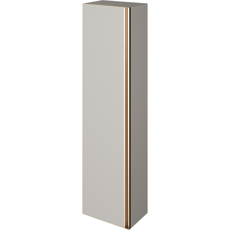 Пенал ArmadiArt Quatro 791-CM-MG 35 см (кашемир/золото матовое) подвесной