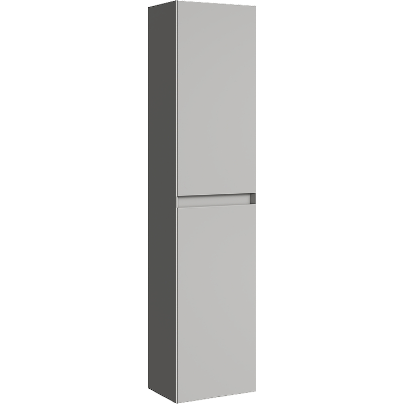 Пенал Aqwella Geometria GE0535ST 35 см (серый туман) подвесной