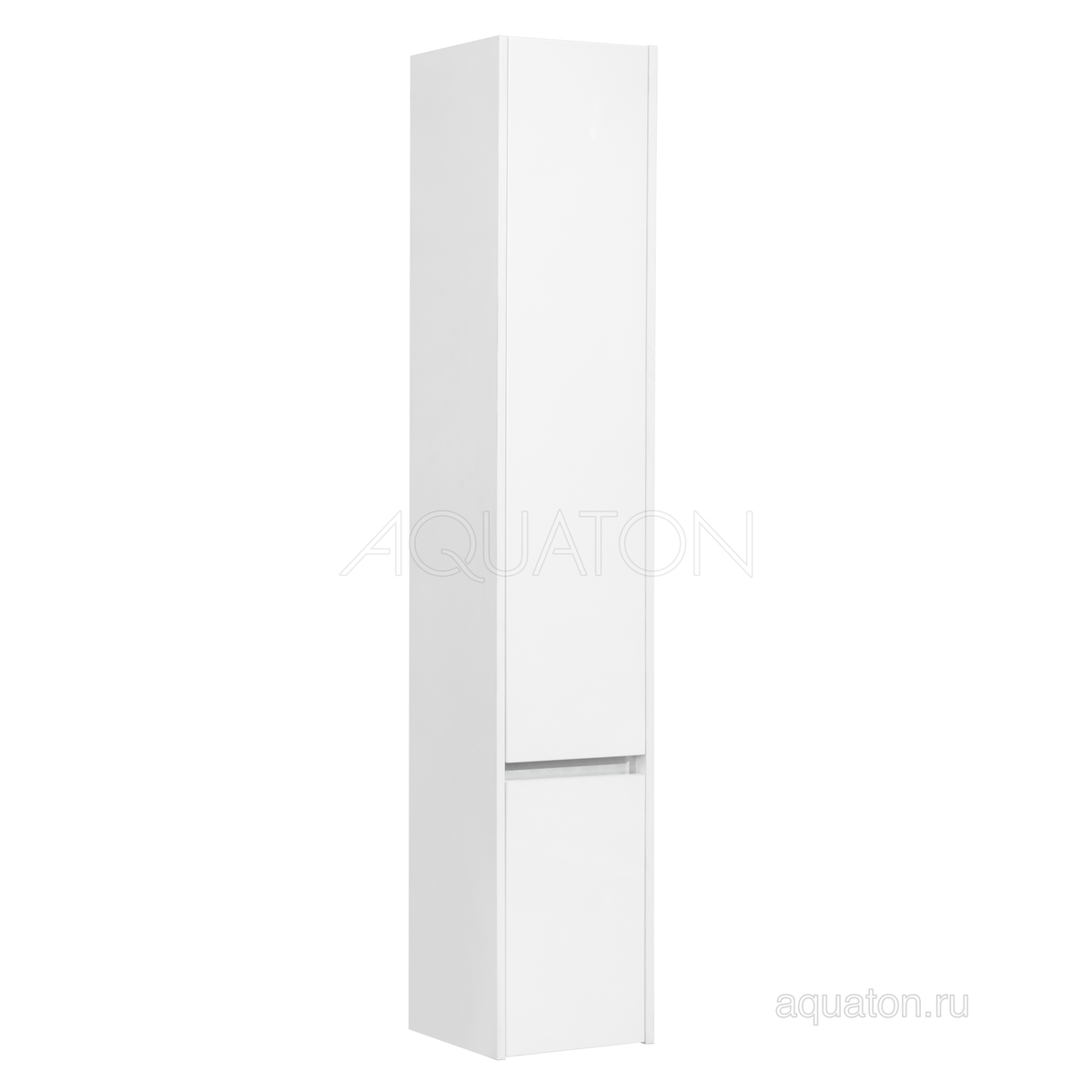 Пенал Aquaton Стоун R 30 см (белый)