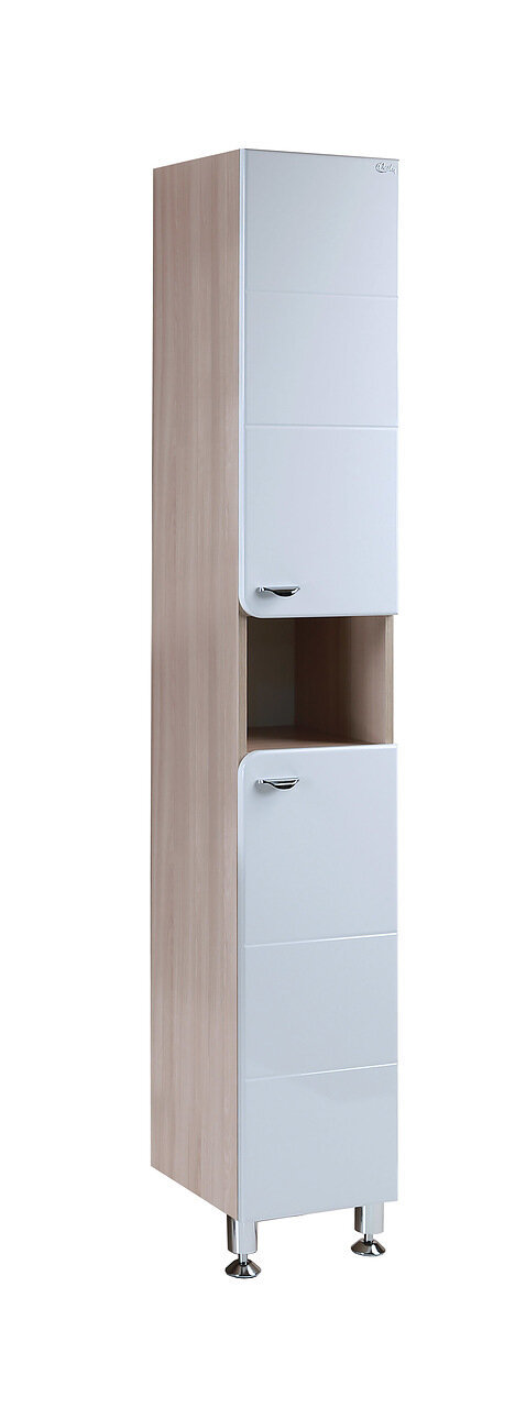 Пенал Onika Стиль 403048 30 см (белый/ясень шимо) напольный