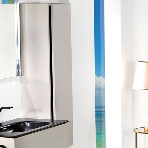 Пенал ArmadiArt Vallessi 836-C 35 см (кашемир матовый) подвесной