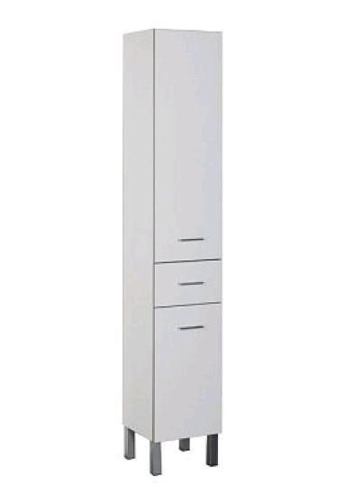 Пенал Aquanet Верона 35 см L (белый ) напольный