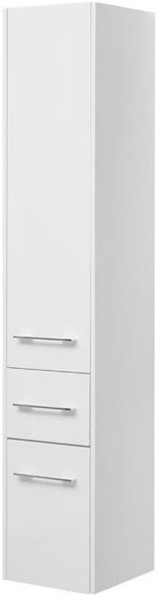 Пенал Aquanet Августа 35 см L (белый ) подвесной