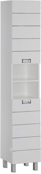 Пенал  Aquanet Доминика 35 см (белый) напольный