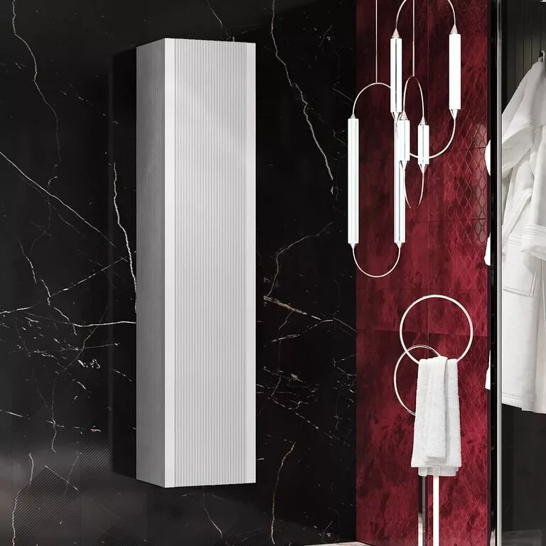 Пенал Opadiris Рубинно 00-00006365 40 см (белый) подвесной