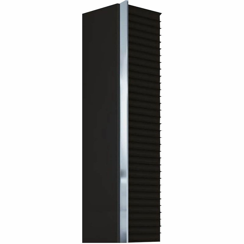 Пенал ArmadiArt Vallessi Avantgarde Canale 846 35 см (чёрный/хром) подвесной