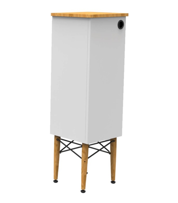 Пенал Creavit Legno LG2110.00.KNB 35 см (белый бук)