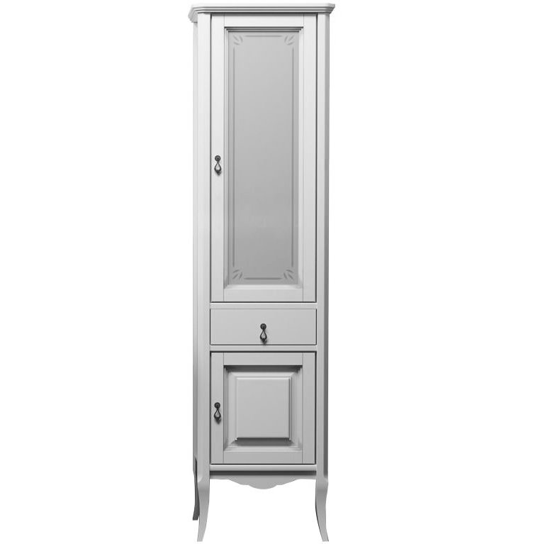 Пенал Opadiris Лоренцо R Z0000008218 45 см (белый матовый) напольный