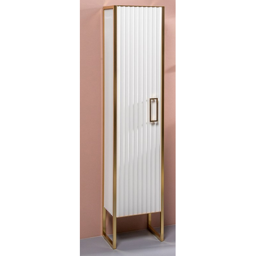 Пенал ArmadiArt Monaco 868-WG 35 см (белый/золото)