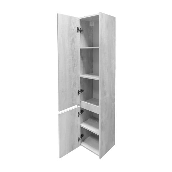 Пенал Comforty Бремен 00004142376 35 см (дуб белый) подвесной