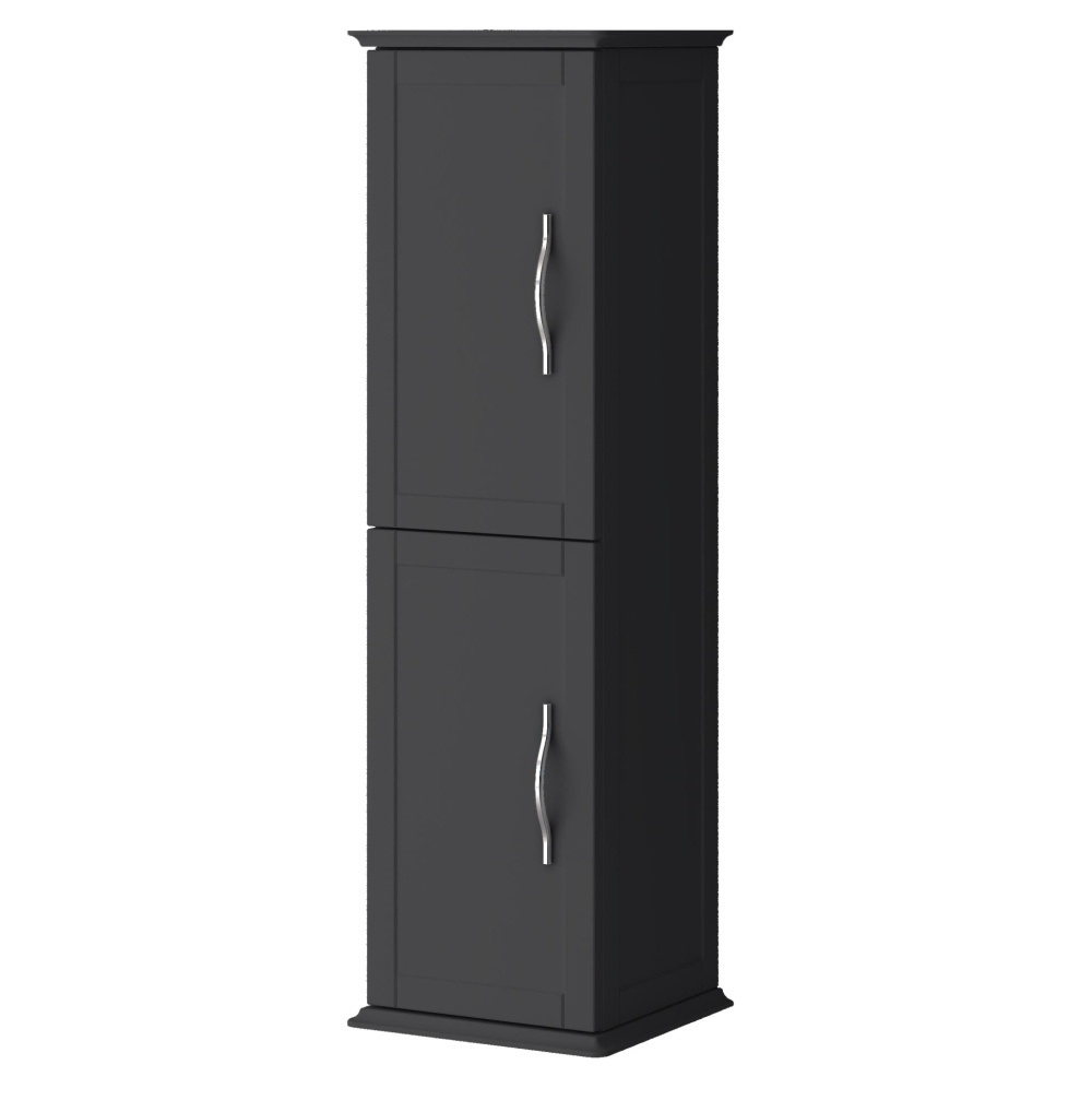 Пенал Cezares Tiffany 54964 34 см (чёрный матовый) подвесной