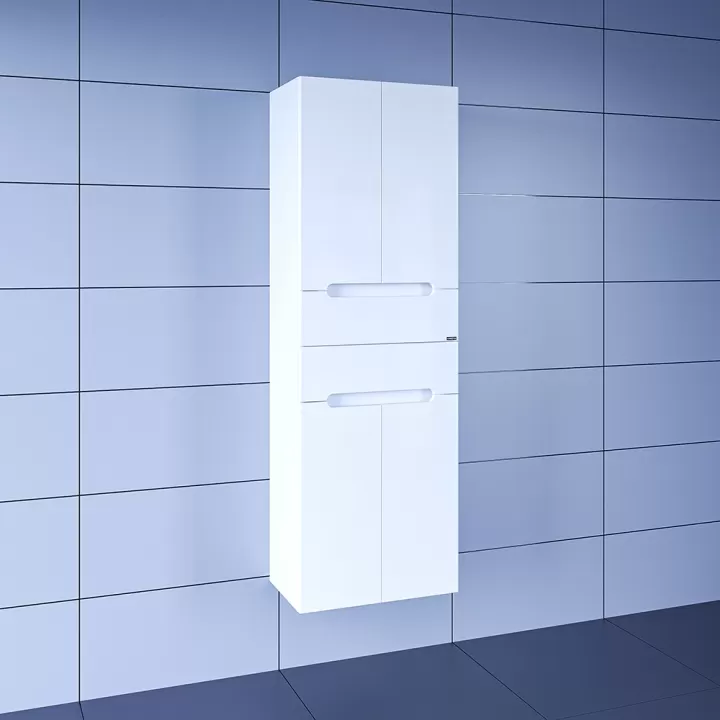 Пенал СанТа Лондон 524009 50 см (белый) подвесной