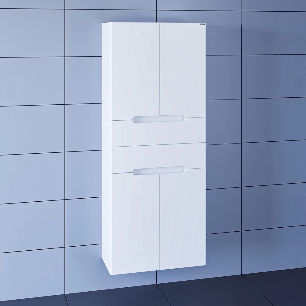 Пенал СанТа Лондон 524002 60 см (белый) подвесной