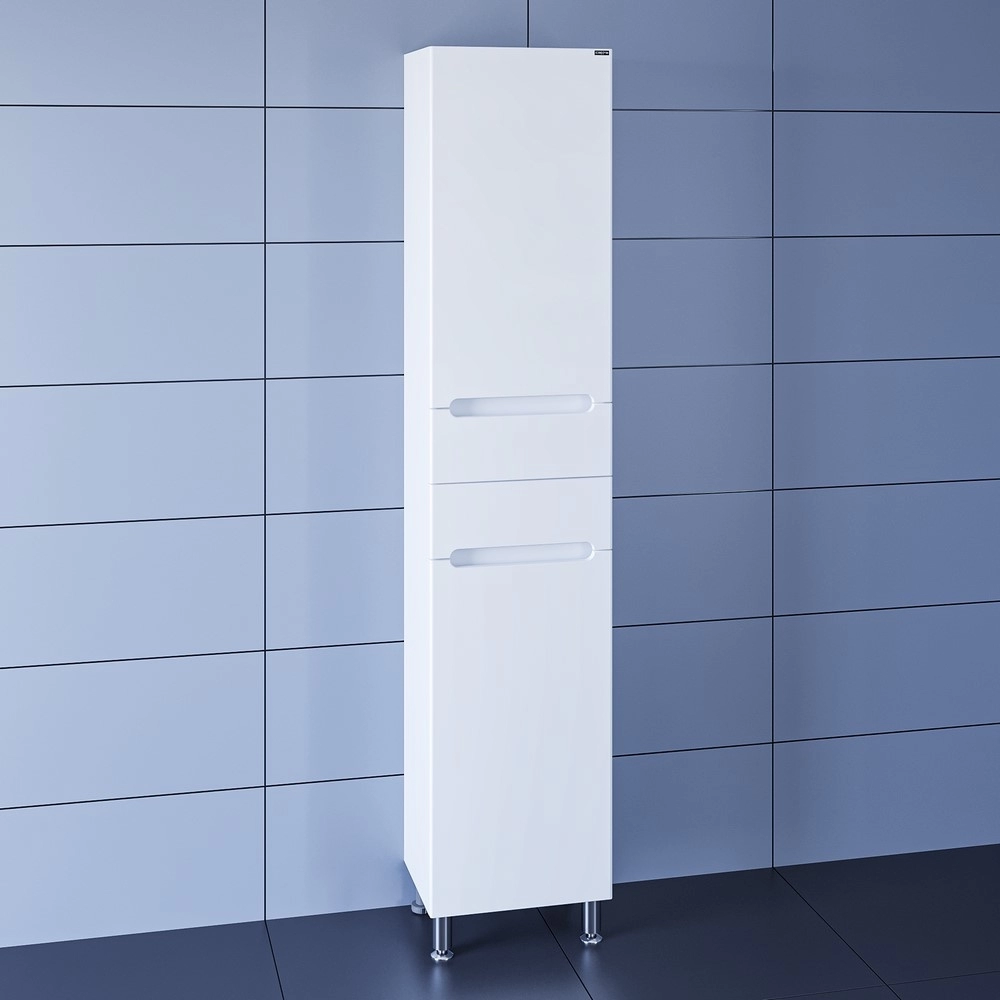 Пенал СанТа Лондон 524003 40 см (белый) напольный