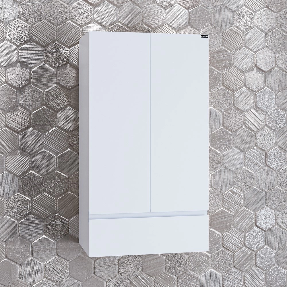 Шкаф СанТа Марс 700244 50 см (белый) над стиральной машиной