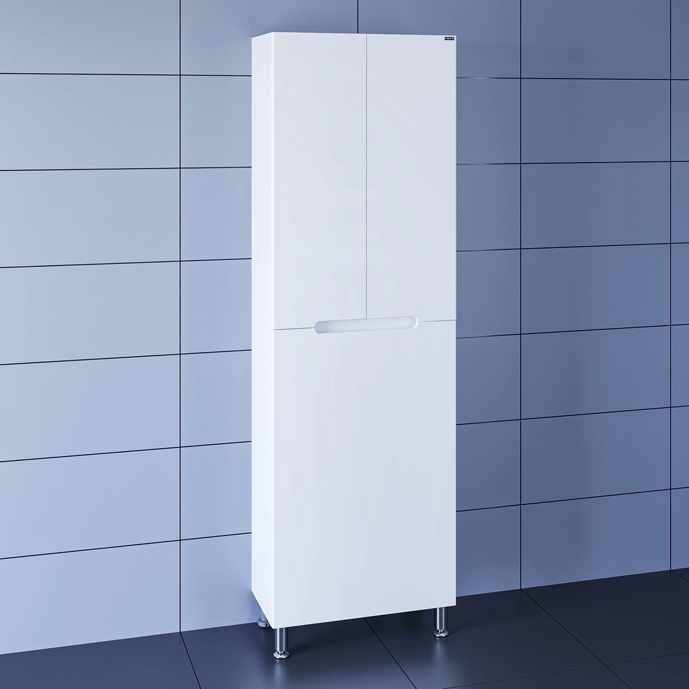 Пенал СанТа Лондон 524006 60 см (белый) напольный