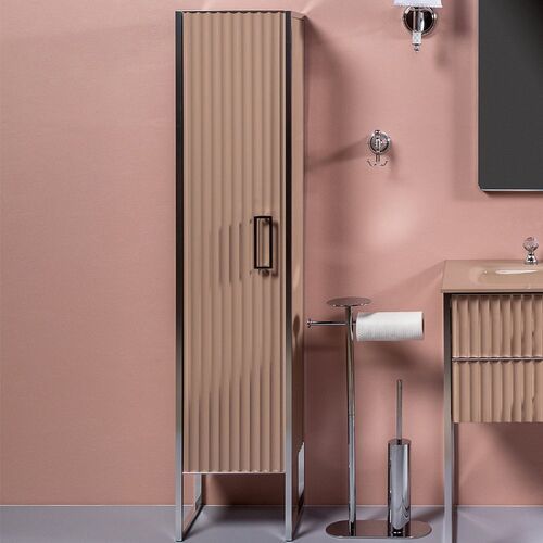 Пенал ArmadiArt Monaco 868-CPCR 35 см (капучино/хром)