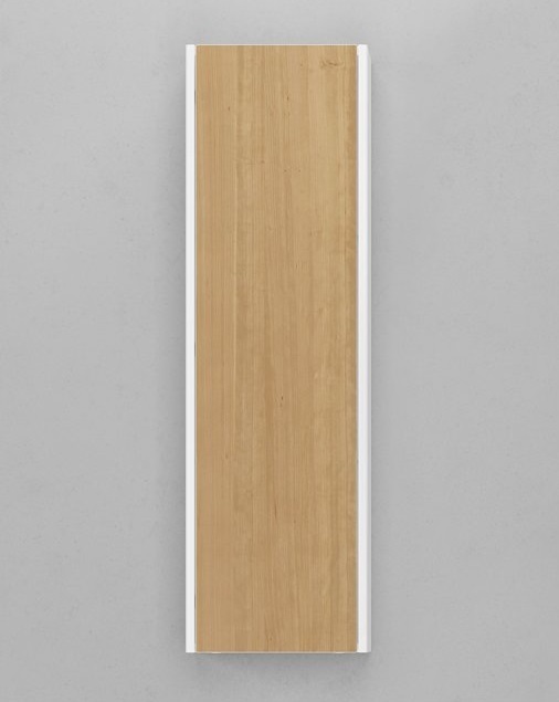 Пенал Velvex Klaufs 32 см (белый/дерево) подвесной